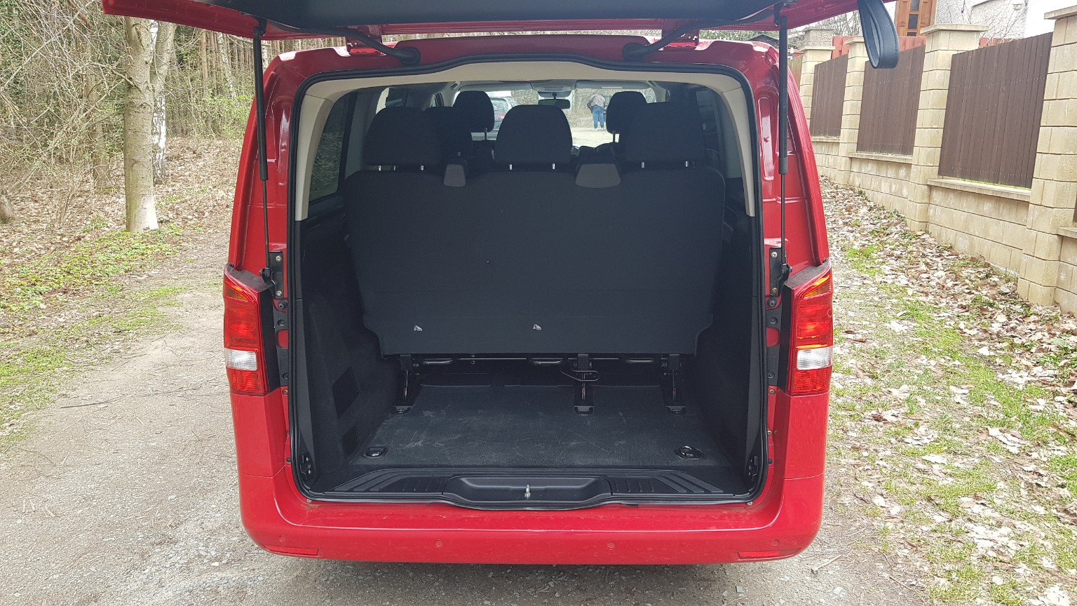 Mercedes-Benz Vito – Zavazadlový prostor