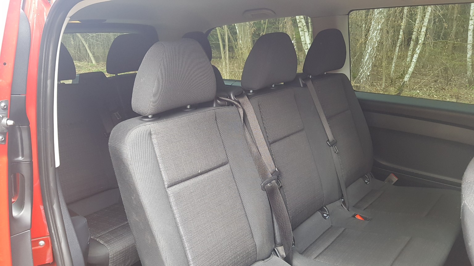 Mercedes-Benz Vito – Sedadla pro cestující